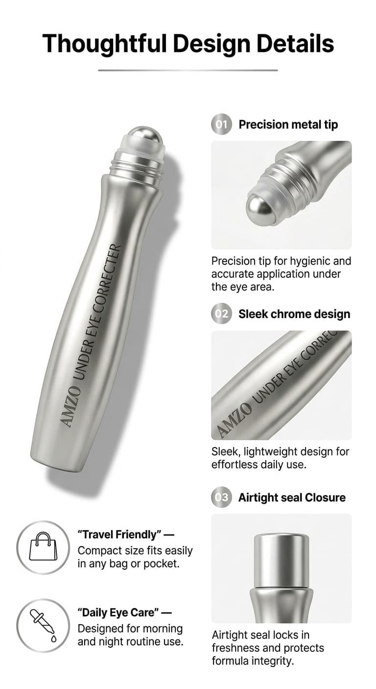 AMZO Under Eye Correcter Roller — Depuffing