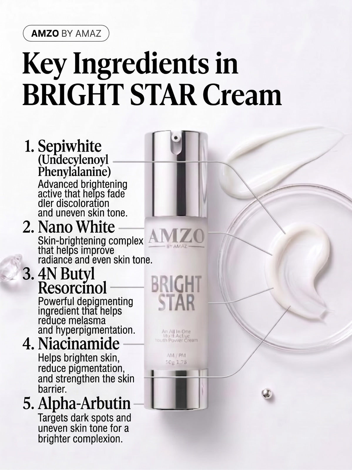 Bright Star Multi Active Day & Night Cream